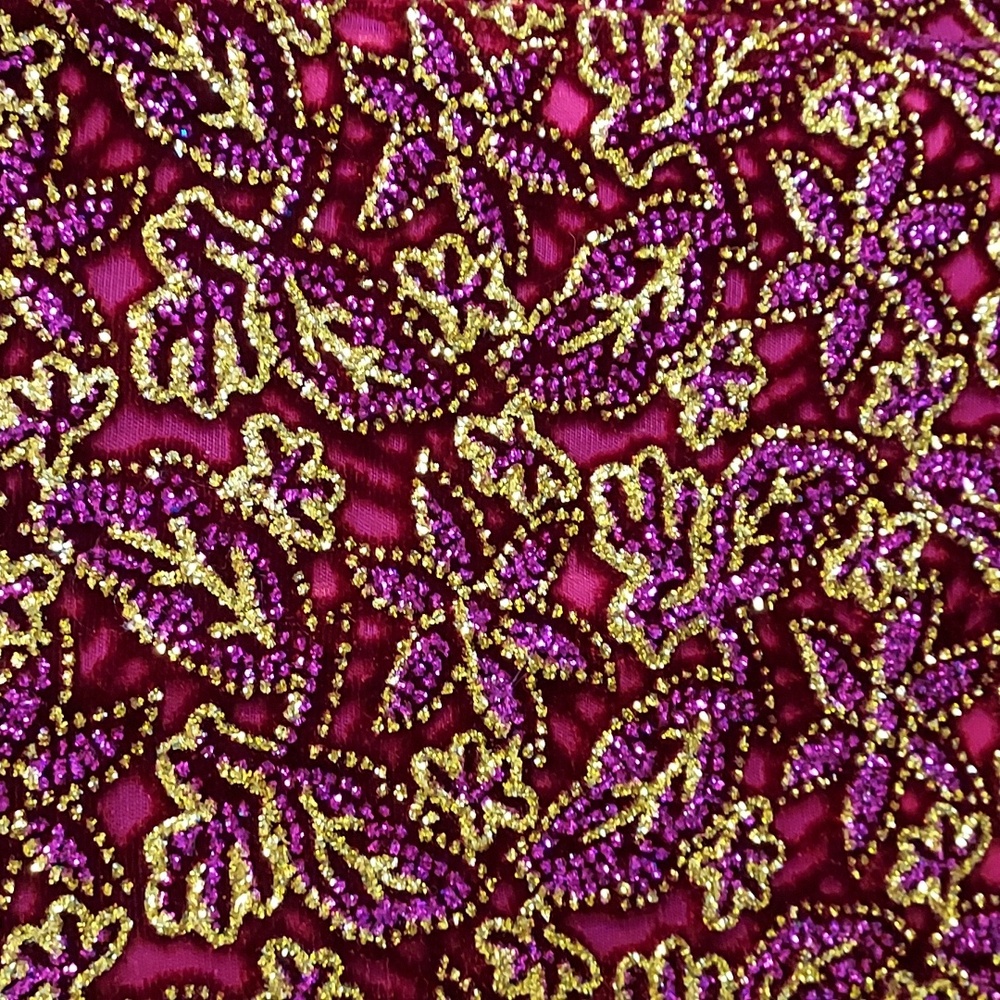 Cheongsam Qipao Classic Retro Glam Brocade Metallic Maximalist Formal Dress XL - Picture 9 of 13